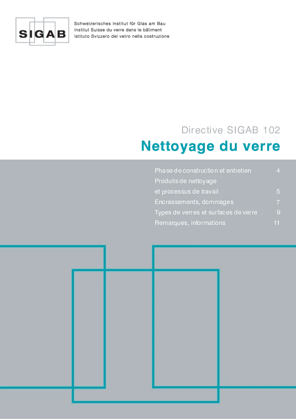DS 102: Nettoyer correctement les verres sales