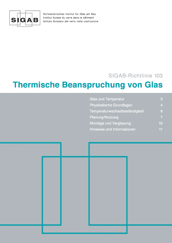 DS 103: Sollicitation thermique du verre